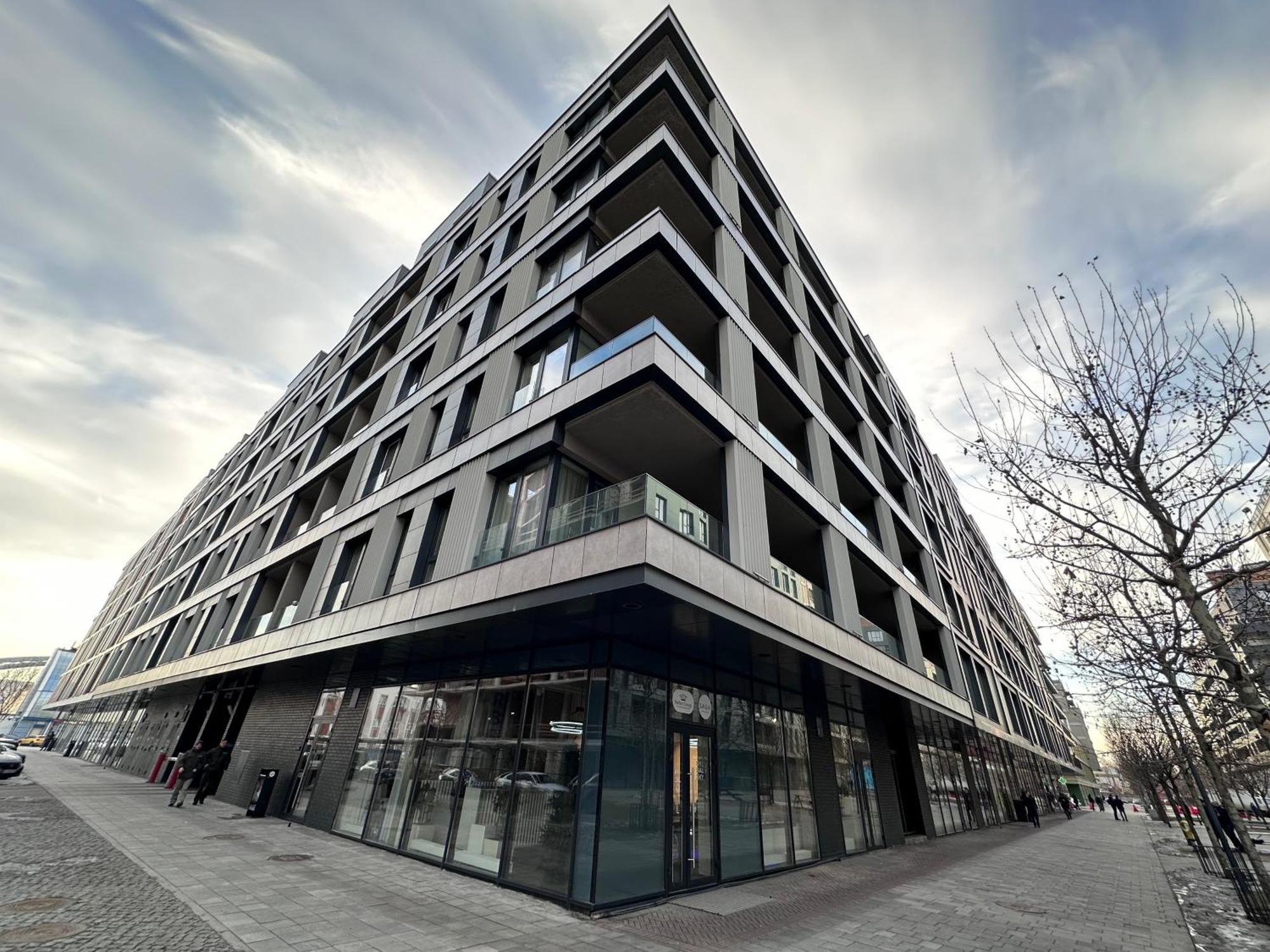 Rybalsky Studio Apartment Dnipro View キエフ エクステリア 写真